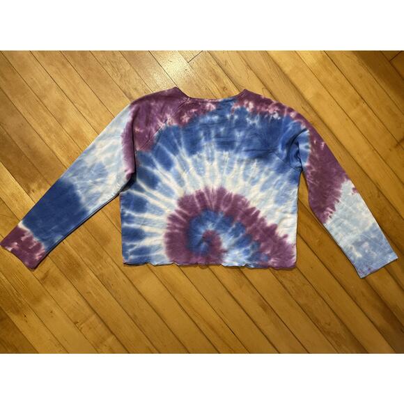 Design History Tie Dye Cropped Sweatshirt - Picture 5 of 5